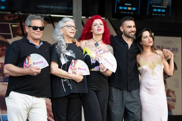 June 29, 2026, Madrid, Spain: (L-R) Actors Jorge Sanz, Kiti Manver, director Patricia Ortega, Zack Gomez Rolls and Maria Leon attend the 9 Lunas photocall at the Renoir cinema. Madrid Spain - ZUMAs197 20260629_aaa_s197_007 Copyright: xAtilanoxGarciax