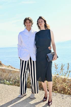 Le Bonheur By Jacquemus Photocall FC Vassili Schneider and Magdalena Kulicka attends the Le Bonheur By Jacquemus photocall at Phare de la Pietra, Corsica on June 29, 2026 in L Ile-Rousse, France.. Photo by Franck Castel ABACAPRESS.COM Corsica France  Copyright: xCastelxFranck ABACAx