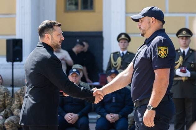 Ukrainian President Volodymyr Zelenskyy participates in events commemorating Ukrainian Constitution Day, observed annually on June 28, to mark the adoption of the country s constitution in 1996 Ukrainian President Volodymyr Zelenskyy participates in events commemorating Ukrainian Constitution Day, observed annually on June 28, to mark the adoption of the country s constitution in 1996, in Kyiv, Ukraine, June 28, 2026. Photo by PRESIDENT OF UKRAINE apaimages Ukraine Ukraine Ukraine 280626_Ukraine_UPO_00(13).jpeg Copyright: xapaimagesxPRESIDENTxOFxUKRAINEx xapaimagesx