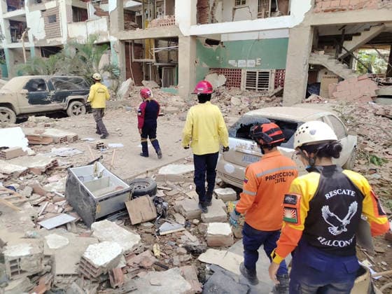 Search and rescue teams continue efforts to locate survivors trapped beneath the rubble of collapsed residential buildings in affected areas following the powerful 7.2‘magnitude earthquake that struck Venezuela and parts of the Caribbean on June 29, 2026. The death toll has risen to over 1,400, with more than 3,000 injured, while authorities report that over 70,000 people remain missing.  VAN2026062902 GovernmentxMinistryxofxInformati