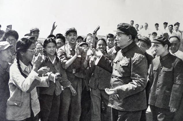 RECORD DATE NOT STATED Chairman Mao with Lin Biao and Red Guards during the Cultural Revolution. 1966. Chairman Mao with Lin Biao and Red Guards during the Cultural Revolution. 1966. Mao Zedong (1893 - September 9, 1976), was a Chinese communist revolutionary who became the founding father of the People s Republic of China (PRC), which he ruled as the Chairman of the Communist Party of China from its establishment in 1949 until his death Editorial use only. All other uses to be cleared with the copyright owner (World History Archive), in advance., WHA_133_0763.jpg, Chairman Mao; Lin Biao; Red Guards; Cultural Revolution; 1966; Mao Zedong; Chinese communist revolutionary; People s Republic of China; PRC; Chairman of the Communist Party of Ch Copyright: xWorldxHistoryxArchivex