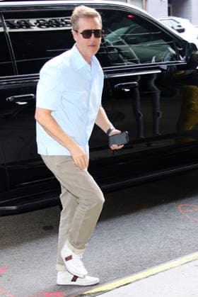NEW YORK, NY- JUNE 29: Edward Norton seen in New York City on June 29, 2026. Copyright: xRWx