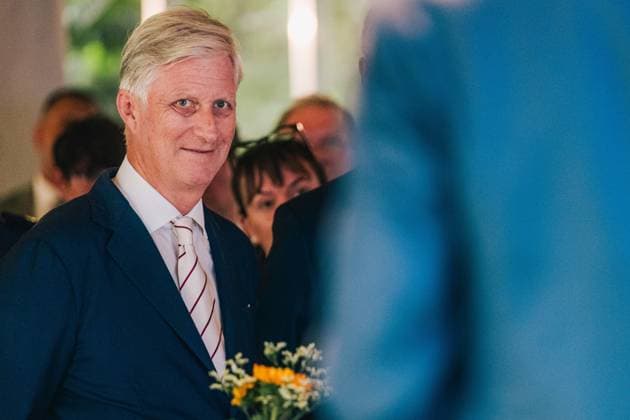 Entertainment Bilder des Tages King Philippe - Filip of Belgium pictured during a royal visit for the celebration of the 100th Anniversary of Virunga National Park at the Meise Botanical Garden, on Monday 29 June 2026.  EMILExWINDAL 179906683