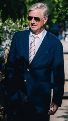 King Philippe - Filip of Belgium pictured during a royal visit for the celebration of the 100th Anniversary of Virunga National Park at the Meise Botanical Garden, on Monday 29 June 2026.  EMILExWINDAL 179906690