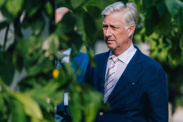 King Philippe - Filip of Belgium pictured during a royal visit for the celebration of the 100th Anniversary of Virunga National Park at the Meise Botanical Garden, on Monday 29 June 2026.  EMILExWINDAL 179906694