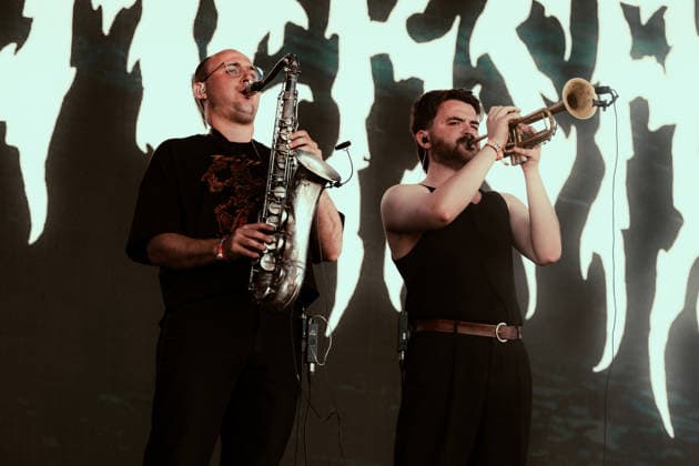 Demersal live at Roskilde Festival 2026 Roskilde, Denmark. 29th, June 2026. The Danish hardcore band Demersal performs a live concert during the Danish music festival Roskilde Festival 2026 in Roskilde. Denmark, Roskilde  Copyright: xGonzalesxPhoto MathiasxKristensenx