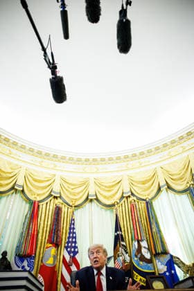 DC: President Trump Signs Executive Order on Vehicle Repairs U.S. President Donald Trump speaks after signing an executive order on vehicle repairs in the Oval Office at the White House on June 29, 2026 in Washington, D.C. (Photo by Samuel Corum Pool ABACAPRESS.COM) Washington DC United States  Copyright: xPool ABACAx