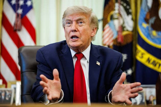 DC: President Trump Signs Executive Order on Vehicle Repairs U.S. President Donald Trump speaks after signing an executive order on vehicle repairs in the Oval Office at the White House on June 29, 2026 in Washington, D.C. (Photo by Samuel Corum Pool ABACAPRESS.COM) Washington DC United States  Copyright: xPool ABACAx