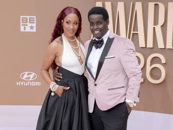 June 28, 2026, Los Angeles, California, USA: CATRINA GETER, GARY JOHNSON, aka, G Thang attend the 2026 BET Awards: Red Carpet. Los Angeles USA  - ZUMAb173 20260628_aap_b173_209 Copyright: xBillyxBennightx