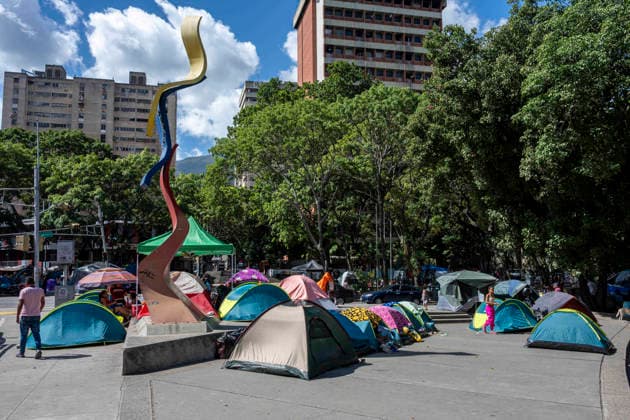 June 29, 2026, Caracas, Miranda, Venezuela: Caracas, Venezuela, was hit by two powerful earthquakes. June, 29, 2026 Caracas Venezuela - ZUMAv125 20260629_zip_v125_017 Copyright: xJimmyxVillaltax
