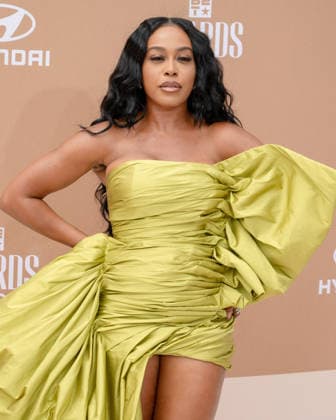 June 28, 2026, Los Angeles, California, USA: American actress and dancer DOMINIQUE PERRY, 38, attends the 2026 BET Awards: Red Carpet. Los Angeles USA  - ZUMAb173 20260628_aap_b173_307 Copyright: xBillyxBennightx