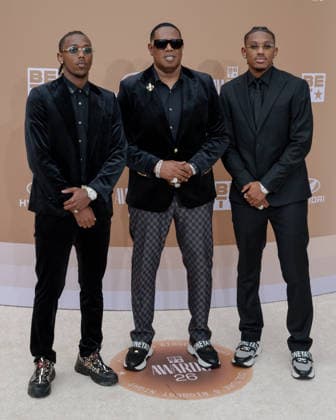 June 28, 2026, Los Angeles, California, USA: MERCY MILLER, MASTER P, aka, Percy Miller, 56, HERCY MILLER attend the 2026 BET Awards: Red Carpet. Los Angeles USA  - ZUMAb173 20260628_aap_b173_321 Copyright: xBillyxBennightx