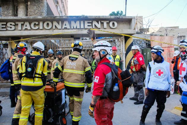 Search and rescue operations continue in earthquake-hit Venezuela LA GUAIRA, VENEZUELA - JUNE 29: More than 1,600 specialists from 30 countries and 12 UN-coordinated rescue teams have arrived following the earthquakes of June 24 in La Guaira, Venezuela, on June 29, 2026. The contingent includes personnel from Switzerland, the United States, Mexico, Colombia, and the European Union, deploying primarily to La Guaira state. Diko Betancourt Anadolu La Guaira Venezuela. Editorial use only. Please get in touch for any other usage.  Copyright: x2026xAnadoluxDikoxBetancourtx