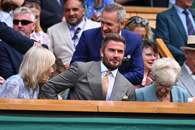 Davis Beckham At Wimbledon Tennis Championships - London David Beckham attends a match at the 2026 Wimbledon Tennis Championships at the All England Lawn Tennis Club (AELTC) in London, UK on June 29, 2026. Photo by Corinne Dubreuil ABACAPRESS.COM London United Kingdom  Copyright: xDubreuilxCorinne ABACAx