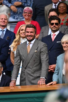 Davis Beckham At Wimbledon Tennis Championships - London David Beckham attends a match at the 2026 Wimbledon Tennis Championships at the All England Lawn Tennis Club (AELTC) in London, UK on June 29, 2026. Photo by Corinne Dubreuil ABACAPRESS.COM London United Kingdom  Copyright: xDubreuilxCorinne ABACAx