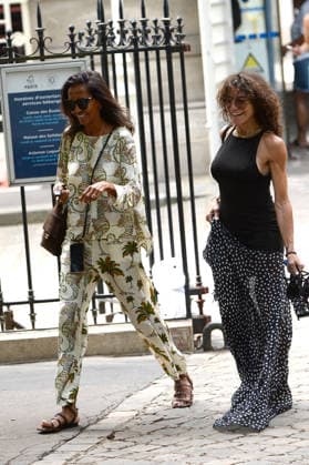 Semi-Exclusive: Karine Le Marchand, Sandra Sisley Thylane Blondeau and Benjamin Attal leaving their civil wedding ceremony at the town hall of Paris’s 16th arrondissement on June 29, 2026 Paris, France  Copyright: xAgencex xBestimagexAgencex xBestimagex