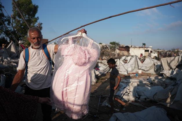 Israeli strike on Khan Yunis despite ceasefire leaves widespread destruction KHAN YUNIS, GAZA STRIP, PALESTINE - JUNE 30: A view of widespread destruction following an Israeli strike on tents sheltering displaced Palestinians in the Al-Mawasi area west of Khan Yunis in the southern Gaza Strip, Palestine on June 30, 2026. Israeli army carried out the attack despite the ceasefire, causing extensive damage in the area. Mahmoud Bassam Anadolu Khan Yunis Gaza. Editorial use only. Please get in touch for any other usage.  Copyright: x2026xAnadoluxMahmoudxBassamx