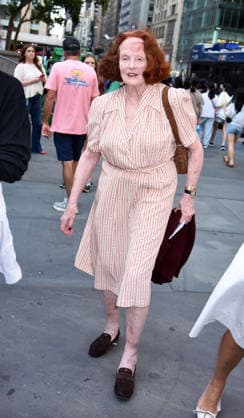 Marc Jacobs Spring 2027 Runway Show Arrivals Grace Coddington at the Marc Jacobs Spring 2027 runway show at the New York Public Library on June 29, 2026 in New York city. MM Abaca New York City United States  Copyright: xMM ABACAx