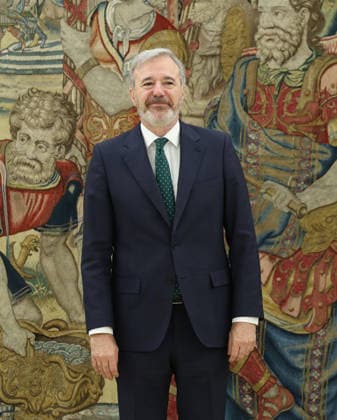 The King Grants an Audience to Jorge Azcón King Felipe VI grants an audience to the president of Aragon, Jorge Azcón, at the Zarzuela Palace on June 30, 2026, in Madrid, Spain. The audience takes place following Azcón’s recent reelection as President of Aragon. JUNE 30, 2026 Marta Ferná Spain  Copyright: xMartaxFernandezx 7632267