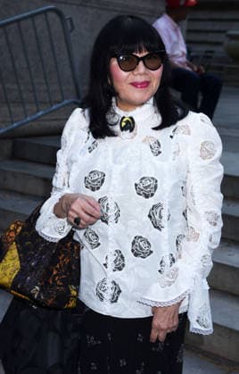 Outside arrivals for New York Fashion Show Spring Summer Marc Jacobs Featuring: Anna Sui Where: New York, United States When: 29 Jun 2026 Credit: Darla Khazei INSTARimages EDITORIAL USE ONLY. NOT FOR USE BY NEWSPAPERS BASED IN THE UK. Copyright: xx instar55818435