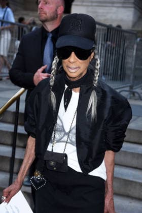 Outside arrivals for New York Fashion Show Spring Summer Marc Jacobs Featuring: Stylist Patti Wilson Where: New York, United States When: 29 Jun 2026 Credit: Darla Khazei INSTARimages EDITORIAL USE ONLY. NOT FOR USE BY NEWSPAPERS BASED IN THE UK. Copyright: xx instar55818475