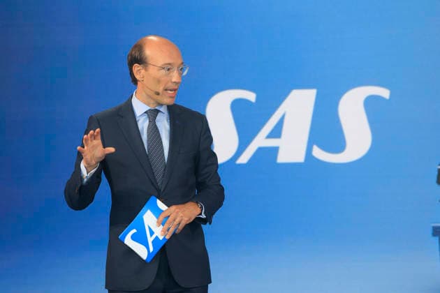SAS CEO Anko van der Werff announces that the airline will be investing nearly 100 billion kronor to acquire up to 40 Airbus, alongside a major expansion at Copenhagen Airport which is estimated to create 4,000 new jobs in southern Sweden by 2030, during a press conference in Copenhagen, Denmark, on June 30, 2026. COPENHAGEN DENMARK x10600x *** SAS CEO Anko van der Werff announced during a press conference in Copenhagen that the airline will invest nearly 100 billion kronor to acquire up to 40 Airbus aircraft, alongside a major expansion at Copenhagen Airport that is estimated to create 4,000 new jobs in southern Sweden by 2030, Denmark, on June 30, 2026 COPENHAGEN DENMARK x10600x  Copyright: xAndreasxHillergren TTx SAS PRESS CONFERENCE COPENHAGEN BquqT-Y4xj0