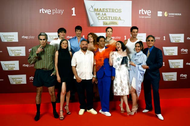 RTVE presents the second season of Maestros de la Costura Celebrity 2. The contestants pose at the photocall during the presentation of the second season of Maestros de la Costura Celebrity 2, on June 30, 2026, in Madrid, Spain CELEBRITIES RTVE SHOW PHOTOCALL Antonio Gutié Madrid Madrid Spain  Copyright: xAntonioxGutiÃ rrezx 7633058