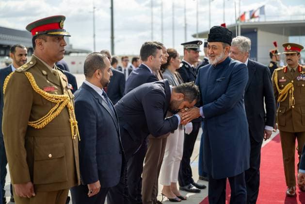 The Sultan of Oman, Haitham bin Tariq, departed Paris at the conclusion of a visit to France, heading to the United Kingdom for a private visit The Sultan of Oman, Haitham bin Tariq, departed Paris at the conclusion of a visit to France, heading to the United Kingdom for a private visit, in Paris, France, on June 30, 2026. Photo by Sultan of Oman Press Office APA Images Muscat Muscat Oman 300626_France_OPO_00(2) Copyright: xapaimagesxSultanxofxOmanxPressxOffice xAPAxImagesx