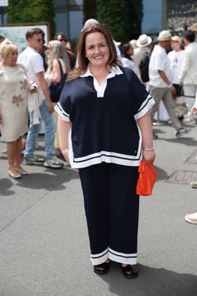 . 30 06 2026. London, United Kingdom. Jessica Gunning arriving on day two of the Wimbledon Tennis Championships in London .  xStephenxLockx xi-Imagesx IIM-26865-0013