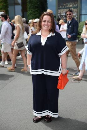 . 30 06 2026. London, United Kingdom. Jessica Gunning arriving on day two of the Wimbledon Tennis Championships in London .  xStephenxLockx xi-Imagesx IIM-26865-0014