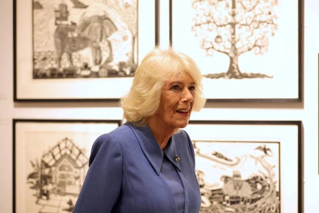 King visits Scotland for Holyrood Week Queen Camilla during her visit to see the exhibition of Chaos and Control, Printmaking in Scotland Now, as part of the bicentenary celebrations for the Royal Scottish Academy of Art and Architecture (RSA) in Edinburgh. Picture date: Tuesday June 30, 2026., Credit:Steve Welsh PA ROTA - B68 Avalon UK, Edinburgh  Copyright: xStevexWelshx xPAxROTAx-xB68x xAvalonx 1113543823
