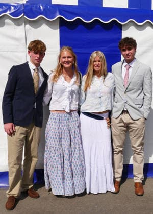 Henley Royal Regatta Fashion Day 1 People arrive in their finery in the sunshine on the first day of the event. The 2026 Henley Royal Regatta takes place from Tuesday 30th June to Sunday 5th July 2026. This historic, six-day head-to-head knockout rowing competition is held on the River Thames in Henley on Thames. It stands as the absolute pinnacle of the international and British summer military, student, and club rowing calendars., Credit:Geoffrey Swaine Geoff Swaine - B4563 Avalon UK, Oxfordshire, Henley on Thames  Copyright: xGeoffreyxSwainex xGeoffxSwainex-xB4563x xAvalonx 1113533124