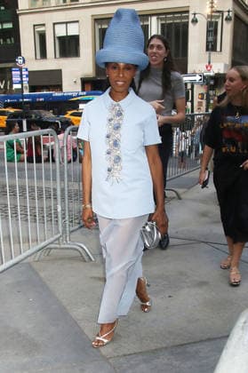 Outside arrivals for New York Fashion Show Spring Summer Marc Jacobs Featuring: June Ambrose Where: New York City, New York, United States When: 29 Jun 2026 Credit: Roger Wong INSTARimages EDITORIAL USE ONLY. NOT FOR USE BY NEWSPAPERS BASED IN THE UK. Copyright: xx instar55819326