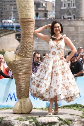 Auli i Cravalho beim Photocall zur Eröffnung der Moana Experience im Potters Fields park. London, 30.06.2026 *** Auli i Cravalho at the photo call for the opening of the Moana Experience at Potters Fields Park in London, June 30, 2026 Foto:xS.xVasx xFuturexImagex moana_6607