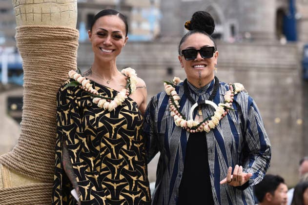 Kayla Fa Amaligi und Tiana Liufau beim Photocall zur Eröffnung der Moana Experience im Potters Fields park. London, 30.06.2026 *** Kayla Fa Amaligi and Tiana Liufau at the photo call for the opening of the Moana Experience at Potters Fields Park in London, June 30, 2026 Foto:xS.xVasx xFuturexImagex moana_6640