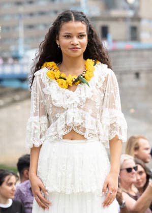 Catherine Laga aia attends the Moana Experience Launch in Potters Fields Park, London, England. UK. Tuesday 30th June 2026. Copyright: xJamesxWarrenx M4F4RW~E