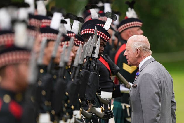. 30 06 2026. Edinburgh, United Kingdom. King Charles III during the Ceremony of the Keys at the Palace of Holyroodhouse in Edinburgh, Scotland, United Kingdom.  xPoolx xi-Imagesx IIM-26868-0003