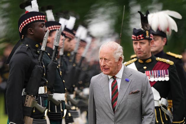 . 30 06 2026. Edinburgh, United Kingdom. King Charles III during the Ceremony of the Keys at the Palace of Holyroodhouse in Edinburgh, Scotland, United Kingdom.  xPoolx xi-Imagesx IIM-26868-0010