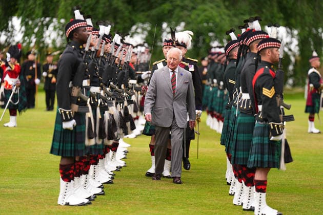 . 30 06 2026. Edinburgh, United Kingdom. King Charles III during the Ceremony of the Keys at the Palace of Holyroodhouse in Edinburgh, Scotland, United Kingdom.  xPoolx xi-Imagesx IIM-26868-0013