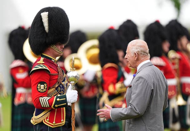 . 30 06 2026. Edinburgh, United Kingdom. King Charles III during the Ceremony of the Keys at the Palace of Holyroodhouse in Edinburgh, Scotland, United Kingdom.  xPoolx xi-Imagesx IIM-26868-0015