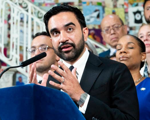 June 30, 2026, New York City, New York, United States: New York City Mayor ZOHRAN MAMDANI (D) speaking at a press conference at City Hall in New York City. New York City United States - ZUMAb161 20260630_aap_b161_004 Copyright: xMichaelxBrochsteinx