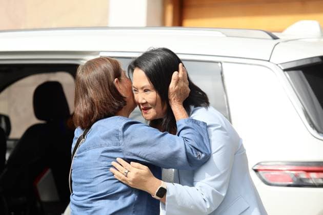 Virtual President elect Fujimori carries out her activities ahead of the official proclamation in Peru LIMA, PERU - JUNE 30: Virtual President of Peru Keiko Sofia Fujimori leaves her home to carry out her scheduled activities on June 30, 2026, in Lima, Peru. With the official vote count completed at 100 percent, President-elect Keiko Fujimori continues her public activities as usual while awaiting the official proclamation by the National Jury of Elections. Klebher Vasquez Anadolu Lima Peru. Editorial use only. Please get in touch for any other usage.  Copyright: x2026xAnadoluxKlebherxVasquezx