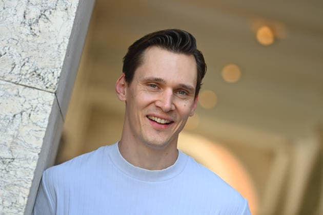 Rick OKON (Schauspieler), Einzelbild,angeschnittenes Einzelmotiv,Portrait,Portraet. ZDF Empfang Get Together Orange Hour in H ugo s Bar anlaesslich Filmfest Muenchen am 30.06.2026. *** Rick OKON, actor; still image, cropped single shot, portrait; portrait at the ZDF Reception Get-Together Orange Hour at Hugo s Bar during the Munich Film Festival on June 30, 2026