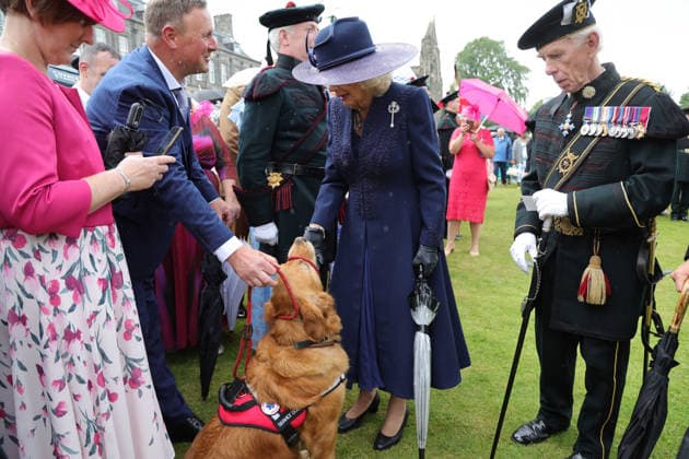 King visits Scotland for Holyrood Week, 30 June 2026 Queen Camilla speaking to guests during a Garden Party in the gardens of the Palace of Holyroodhouse in Edinburgh, as part of the King s visit to Scotland for Holyrood Week. Picture date: Tuesday June 30, 2026., Credit:Steve Welsh PA ROTA - B68 Avalon Edinburgh, United Kingdom  Copyright: xStevexWelshx xPAxROTAx-xB68x xAvalonx 1113591230