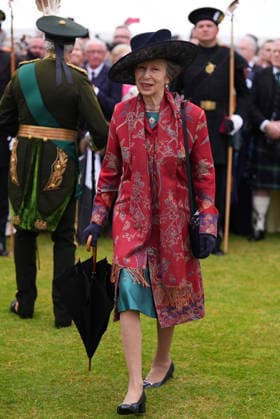 King visits Scotland for Holyrood Week, 30 June 2026 The Princess Royal during a Garden Party in the gardens of the Palace of Holyroodhouse in Edinburgh, as part of the King s visit to Scotland for Holyrood Week. Picture date: Tuesday June 30, 2026., Credit:Aaron Chown PA ROTA - B68 Avalon Edinburgh, United Kingdom  Copyright: xAaronxChownx xPAxROTAx-xB68x xAvalonx 1113591475