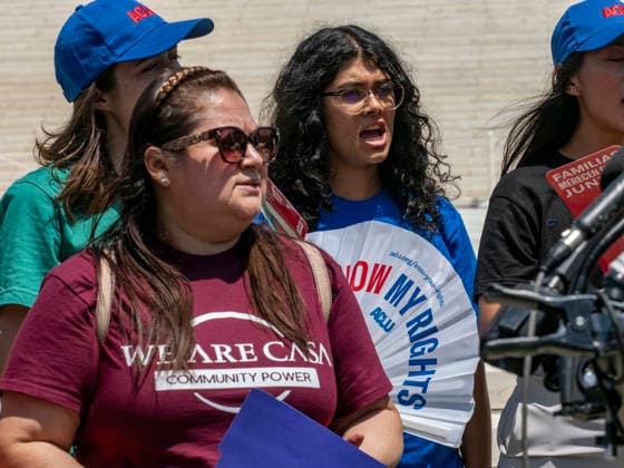 June 30, 2026, Washington, District Of Columbia, USA: CASA members and supporters celebrate the Supreme Court decision reaffirming birthright citizenship. All children born in the United States, regardless of their parents immigration status, are U.S. citizens. This overturns President Trumps unconstitutional executive order, which sought to reinterpret the 14th amendment. Washington USA - ZUMAd155 20260630_znp_d155_018 Copyright: xSuexDorfmanx