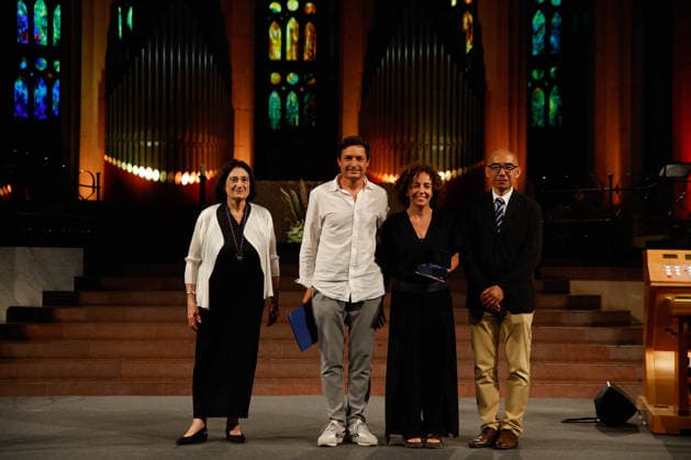 Presentation of the UIA Gold Medal to architect Soto de Moura in Barcelona UIA Awards Ceremony at the Basilica of the Sagrada Família on June 30, 2026, in Barcelona, Catalonia, Spain. Souto de Moura has been awarded the 2026 UIA Gold Medal, the International Union of Architects’ highest honor for a lifetime achievement. This triennial award, established in 1984, recognizes figures who have made exceptional contributions to the development of architecture. JUNE 30, 2026 Kike Rincó Barcelona, Catalonia, Spain  Copyright: xKikexRinconx 7634440