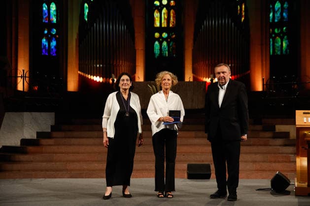 Presentation of the UIA Gold Medal to architect Soto de Moura in Barcelona UIA Awards Ceremony at the Basilica of the Sagrada Família on June 30, 2026, in Barcelona, Catalonia, Spain. Souto de Moura has been awarded the 2026 UIA Gold Medal, the International Union of Architects’ highest honor for a lifetime achievement. This triennial award, established in 1984, recognizes figures who have made exceptional contributions to the development of architecture. JUNE 30, 2026 Kike Rincó Barcelona, Catalonia, Spain  Copyright: xKikexRinconx 7634441