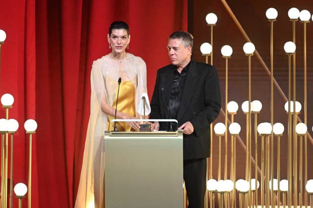 3rd Annual Spanish Fashion Academy Awards: Marta Ortiz and Hannibal Laguna at the gala for the 3rd Annual Spanish Fashion Academy Awards, held at the Gran Teatro Príncipe Pío on June 30, 2026, in Madrid, Spain. The awards recognize the brands, designers, artisans, companies, and projects that make up the industry through 13 categories that ensure the sector—which is very broad and diverse—is properly represented. FASHION AWARDS PHOTOCALL José Madrid, Madrid, Spain  Copyright: xJosÃ xOlivax 7634574