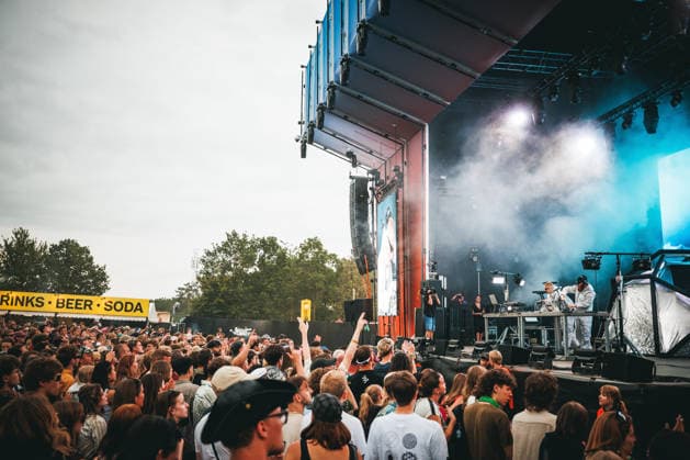 Eros For You live at Roskilde Festival 2026 Roskilde, Denmark. 30th, June 2026. The Danish EDM duo Eros For You performs a live concert during the Danish music festival Roskilde Festival 2026 in Roskilde. Denmark, Roskilde  Copyright: xGonzalesxPhoto ChristianxHjorthx